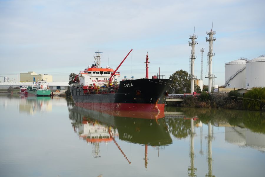 El Puerto de Sevilla crece un 3 % en tráfico de mercancías en 2025 hasta superar los 4,4 millones de toneladas