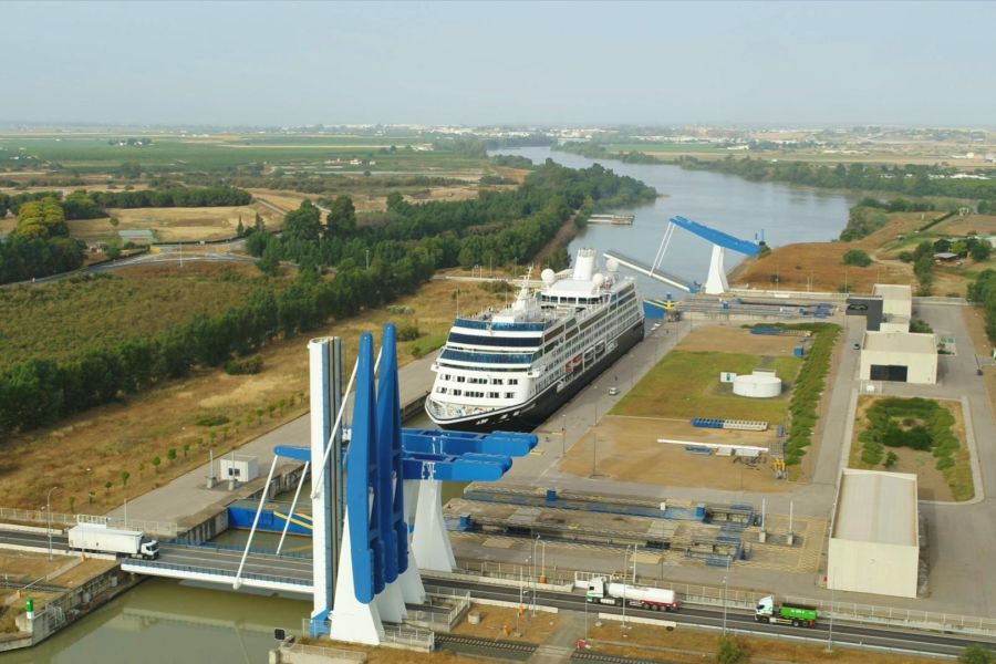 El Puerto de Sevilla promociona la provincia como destino de experiencias para el crucerista en la Seatrade Cruises Med