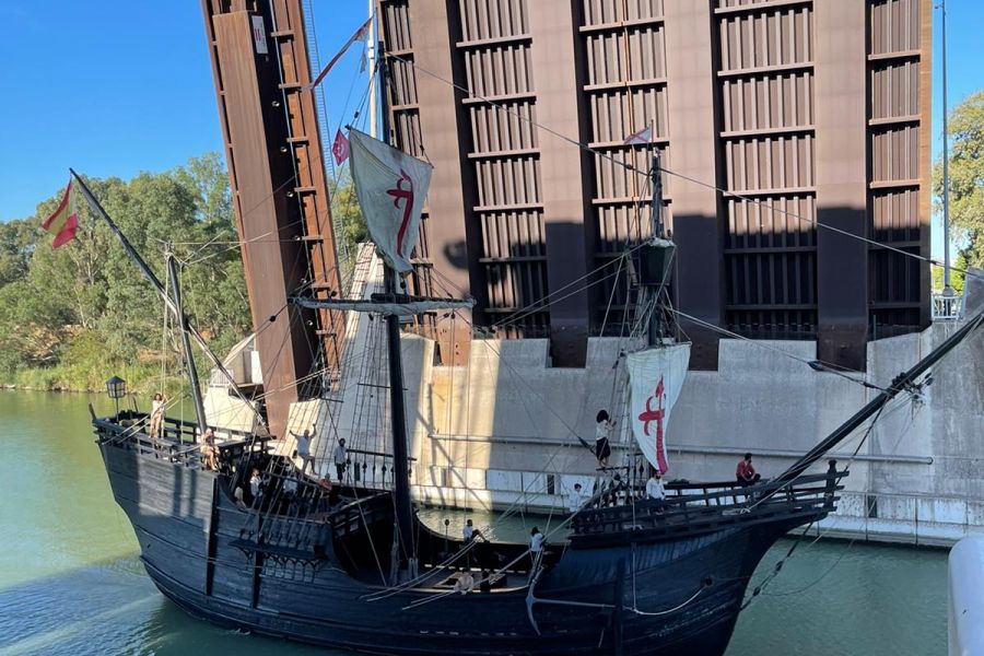 El Puerto de Sevilla celebra el Festival Marítimo I Vuelta al Mundo para conmemorar el regreso de Elcano