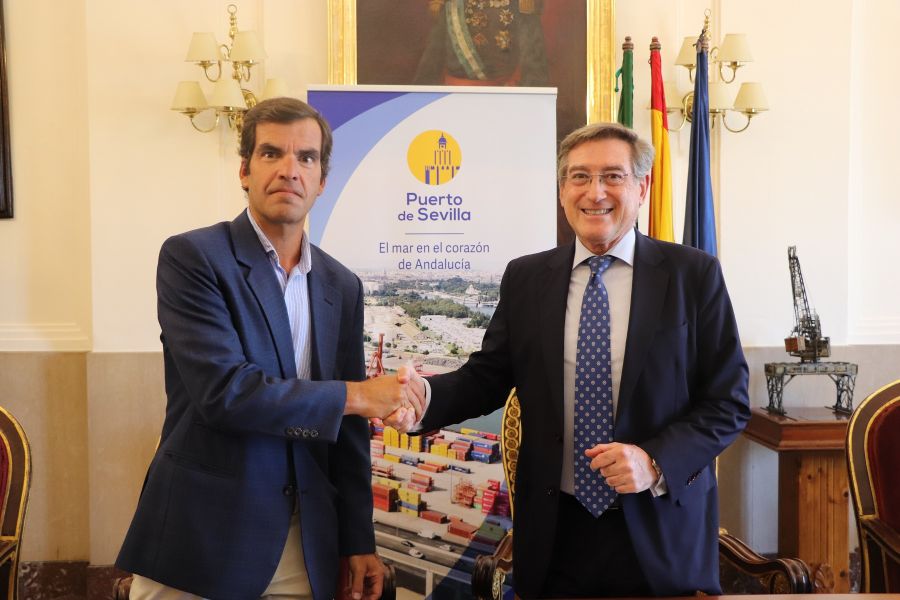 Puerto de Sevilla y Fundación Nao Victoria firman un convenio para conmemorar el regreso de Elcano y divulgar la historia portuaria de la ciudad