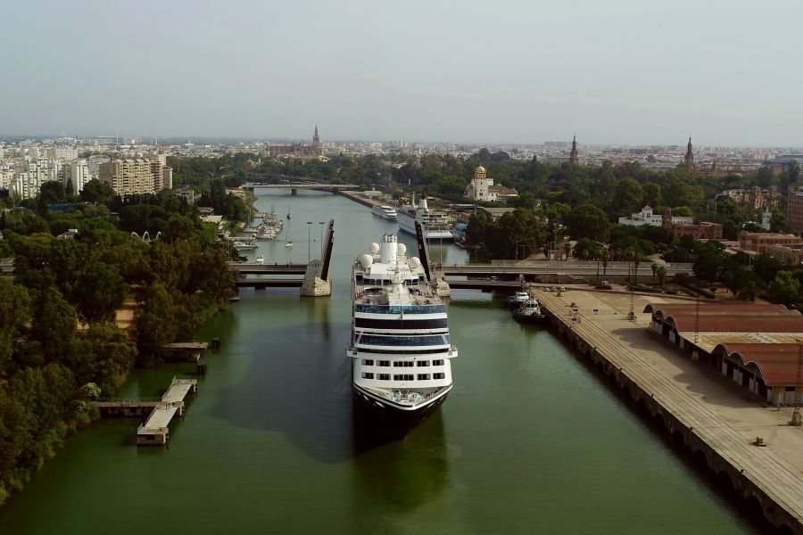 El Puerto de Sevilla promociona su oferta de cruceros en la Seatrade Cruise Med