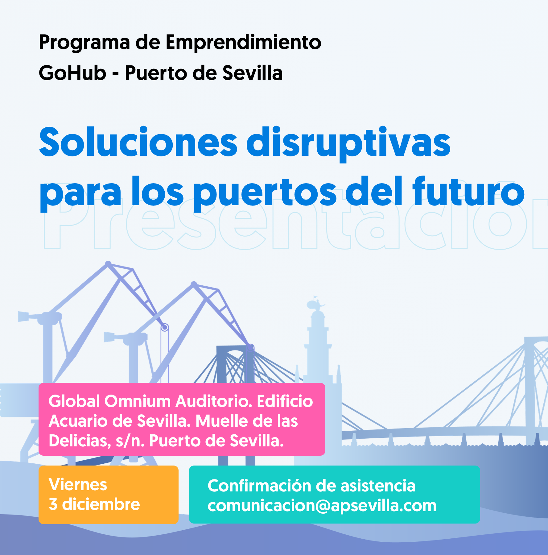 Soluciones disruptivas para puertos del futuro