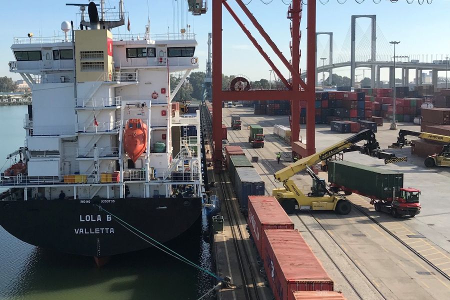 Autorizada la licitación de las obras del nuevo acceso ferroviario al Puerto de Sevilla por 19,8 M€