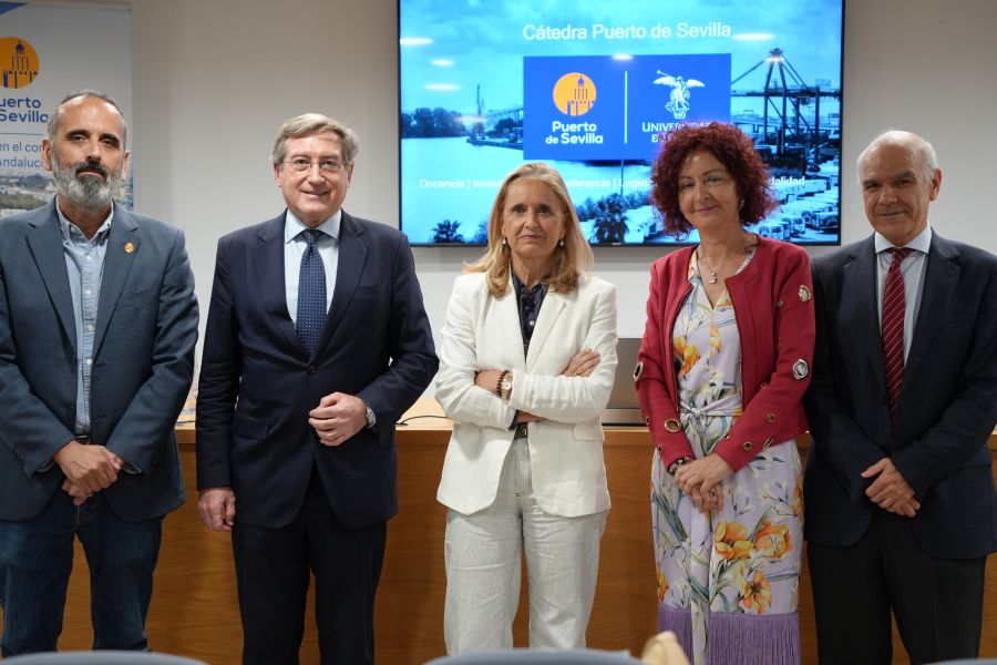 La Autoridad Portuaria de Sevilla y la US presentan la Cátedra Puerto de Sevilla