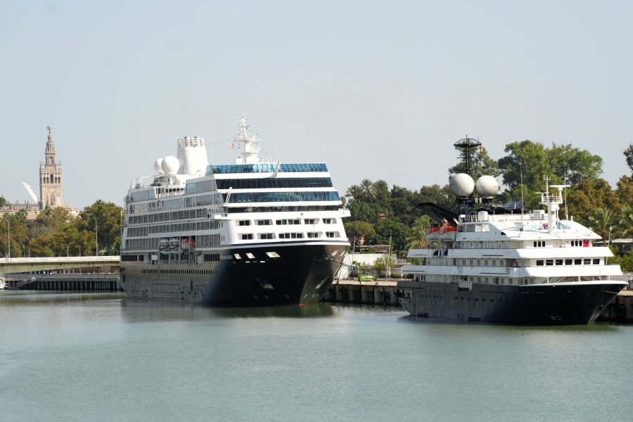 El Puerto de Sevilla recibirá cuatro cruceros durante la Semana Santa