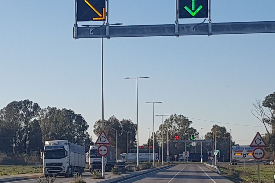 Próxima apertura al tráfico de los desvíos que conectan SE-40 y SE-30 con el Puerto de Sevilla